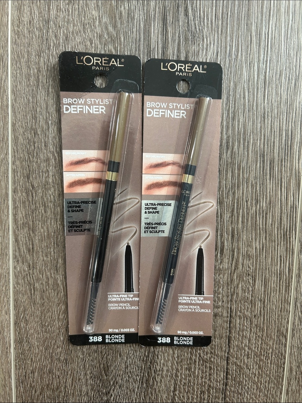 2X L'Oreal Brow Stylist Definer - Blonde (388)